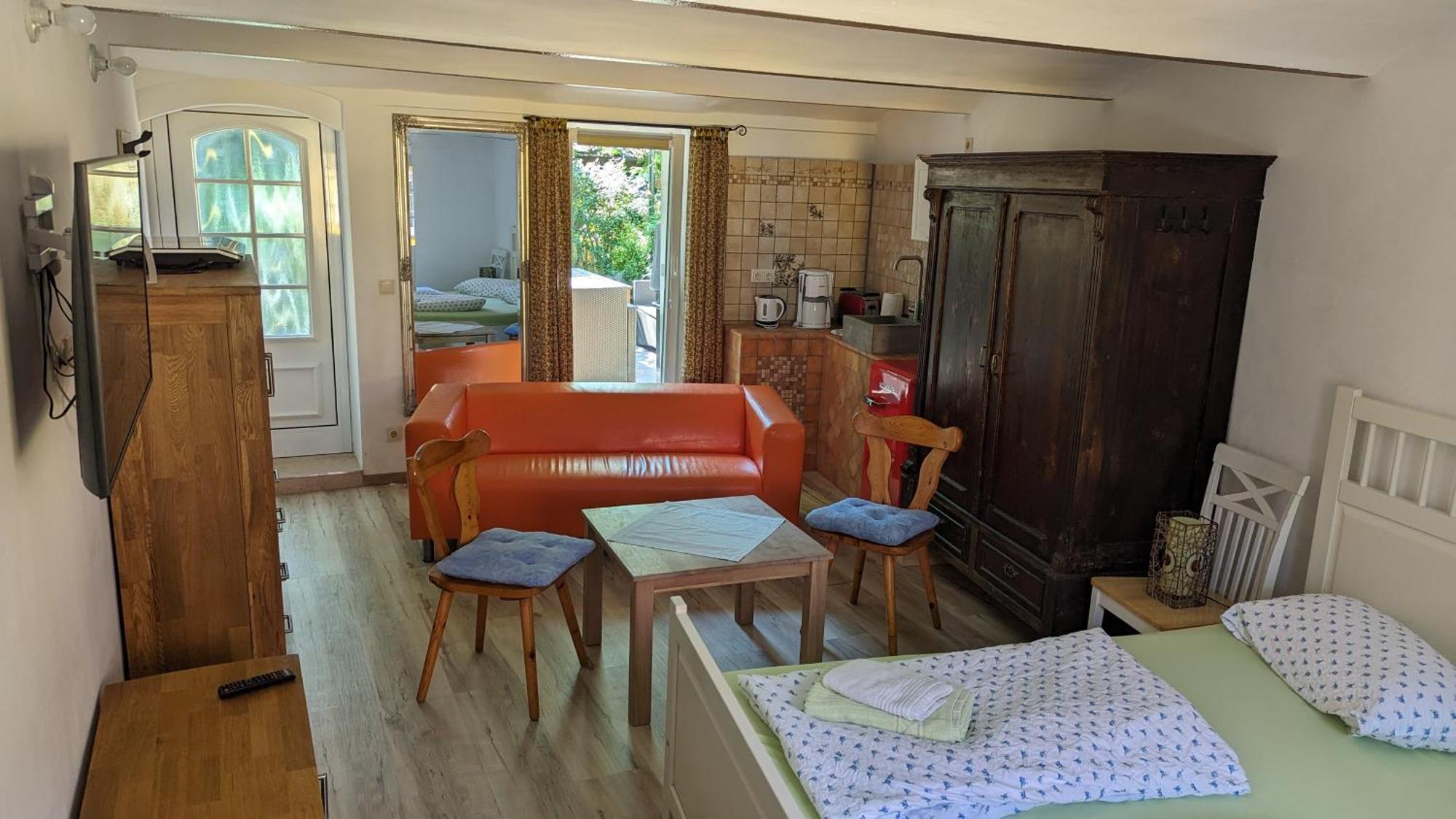 Fuenf Linden Hotel Straupitz Kamer foto