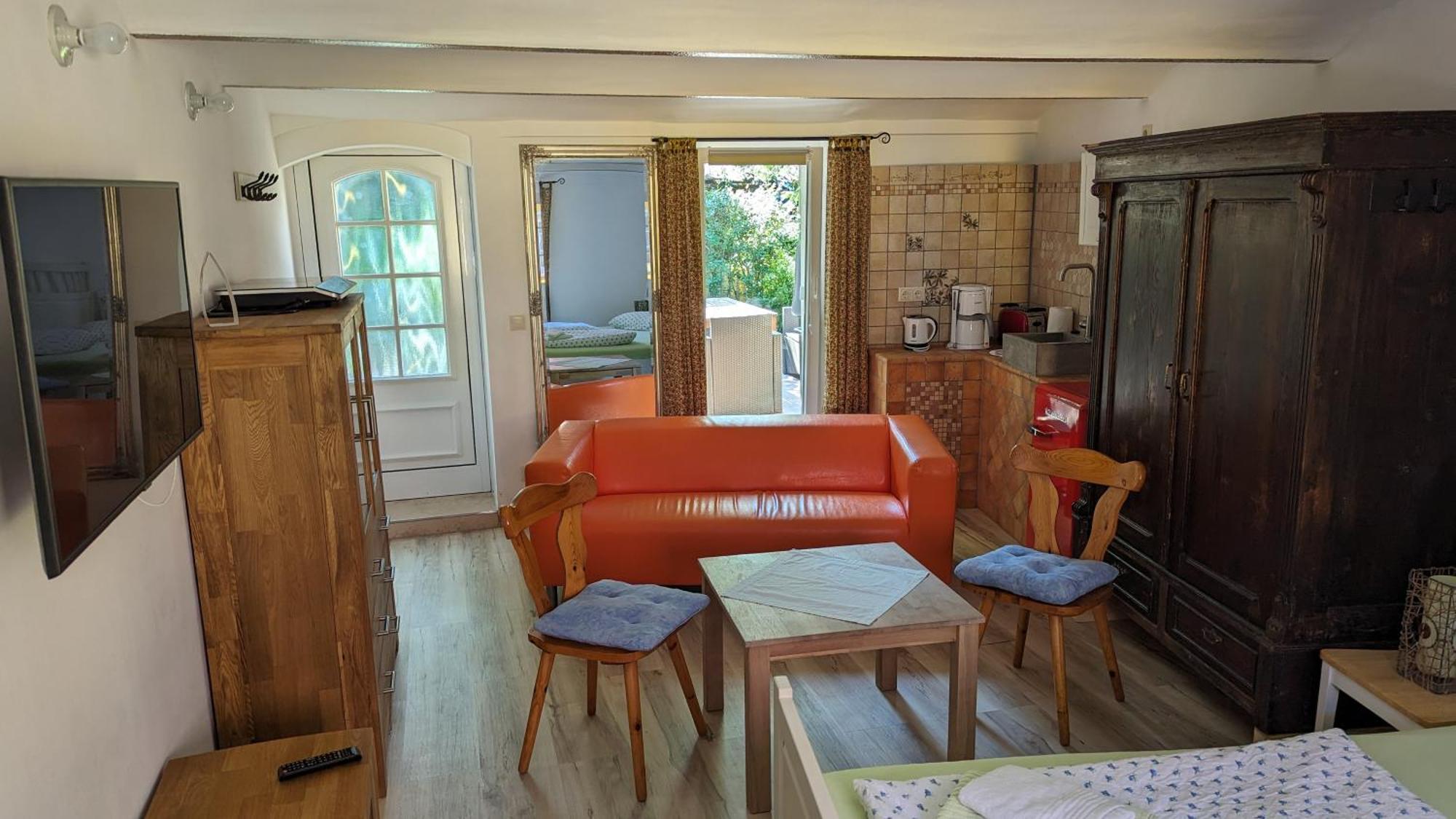 Fuenf Linden Hotel Straupitz Kamer foto