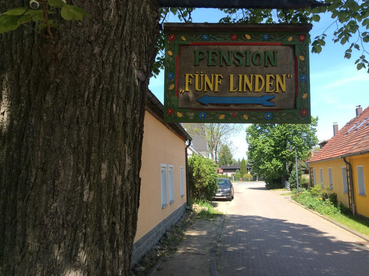 Fuenf Linden Hotel Straupitz Buitenkant foto